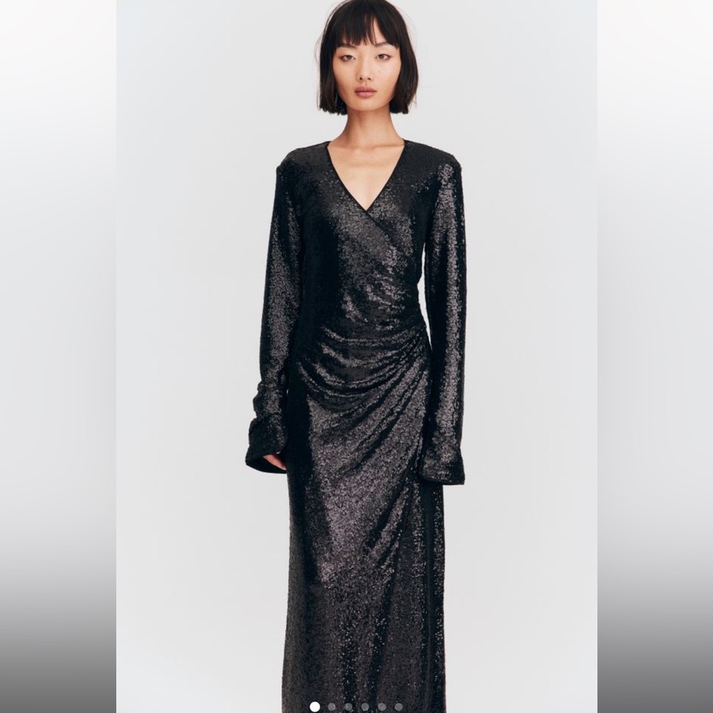 H&M Black Sequin Dress - NWT
